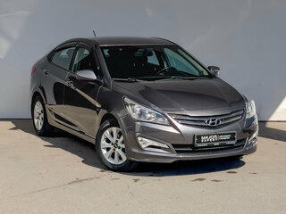 2016 Hyundai Solaris I Рестайлинг, серый, 1175000 рублей, вид 3