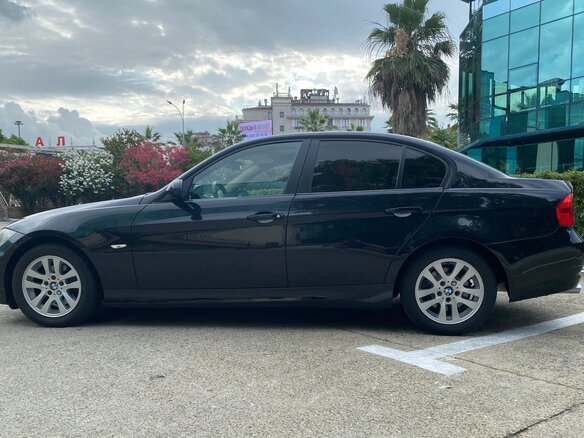 2008 BMW 3 серии 320i V (E90/E91/E92/E93), чёрный - вид 5