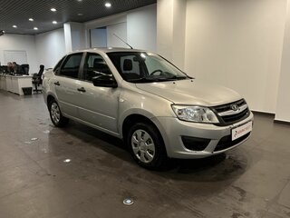 2017 Lada (ВАЗ) Granta I, серебристый, 365000 рублей, вид 1