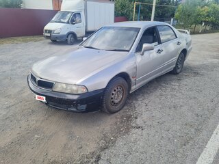 1995 Mitsubishi Diamante II, серебристый, 160000 рублей, вид 3