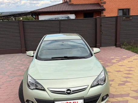 2012 Opel Astra GTC J Рестайлинг, зелёный, 1060000 рублей, вид 5
