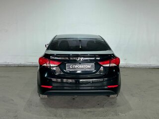 2014 Hyundai Elantra V (MD) Рестайлинг, чёрный, 958000 рублей, вид 5