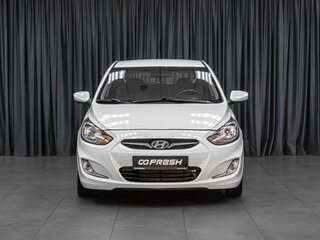 2012 Hyundai Solaris I, белый, 689000 рублей, вид 3
