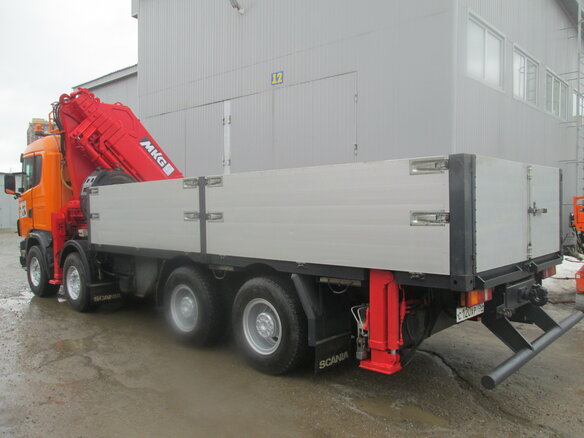 2001 Scania R-Series, оранжевый, 12300000 рублей - вид 2