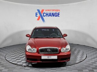 2004 Hyundai Sonata ТагАЗ IV (EF) Рестайлинг, красный, 288000 рублей, вид 2