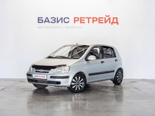 2004 Hyundai Getz I, серебристый, 529000 рублей, вид 1