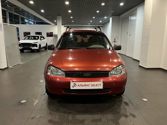 2009 Lada (ВАЗ) Kalina I, красный, 176000 рублей - вид 7