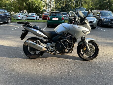 2006 Honda CBF 600, серебристый, 400000 рублей, вид 3