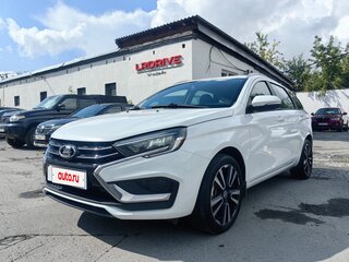 2024 Lada (ВАЗ) Vesta SW I Рестайлинг (NG), белый, 1250000 рублей, вид 1