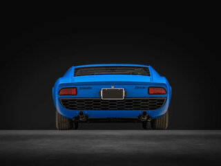 1967 Lamborghini Miura, синий, 100000000 рублей, вид 4