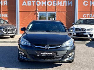 2013 Opel Astra J Рестайлинг, чёрный, 845000 рублей, вид 2
