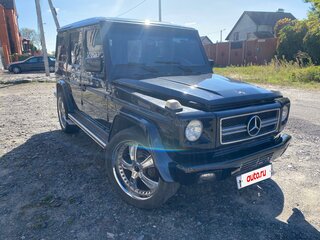 2001 Mercedes-Benz G-Класс 500 II (W463), чёрный, 1499999 рублей, вид 2
