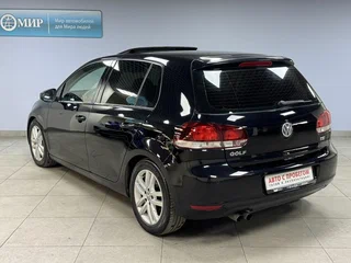 2010 Volkswagen Golf VI, чёрный, 740000 рублей, вид 5