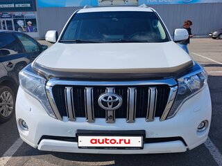 2014 Toyota Land Cruiser Prado 150 Series Рестайлинг 1, белый, 3300000 рублей, вид 2