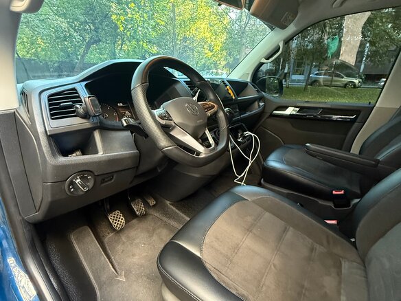 2019 Volkswagen Transporter Long T6, синий, 3350000 рублей - вид 9