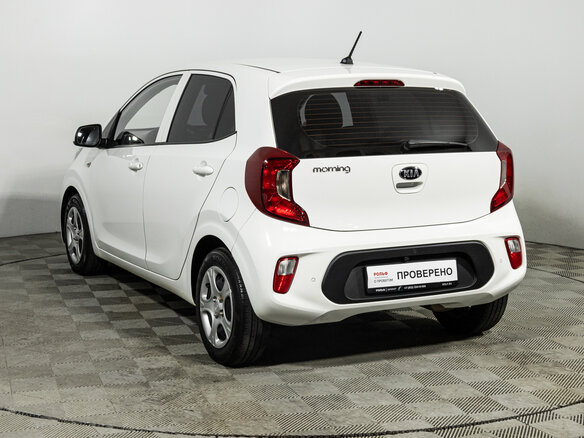 2019 Kia Morning III, белый, 1349700 рублей - вид 6