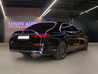 2021 Mercedes-Benz S-Класс 450 Long 4MATIC VII (W223), чёрный, 9500000 рублей, вид 4