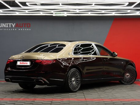 2022 Mercedes-Benz Maybach S-Класс 680 II (Z223), красный, 18990000 рублей, вид 4