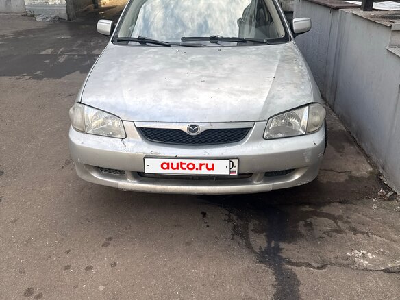 2000 Mazda Protege III (BJ), серый, 95000 рублей