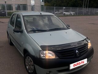 2008 Renault Logan I, зелёный, 280000 рублей, вид 3