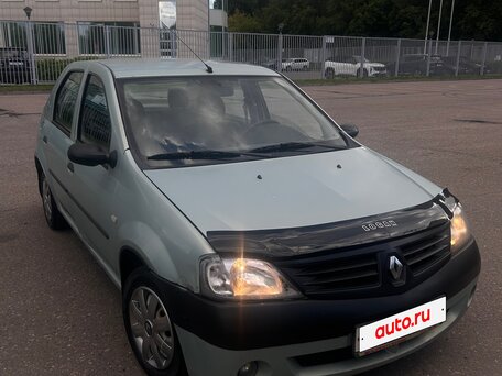 2008 Renault Logan I, зелёный, 280000 рублей, вид 3