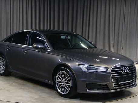 2015 Audi A6 IV (C7) Рестайлинг, серый, 1699000 рублей, вид 3