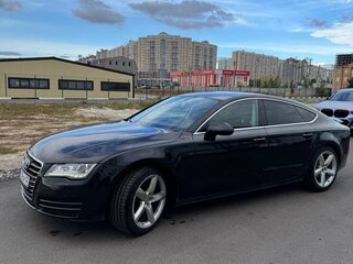 2010 Audi A7 I (4G), чёрный, 1490000 рублей, вид 4