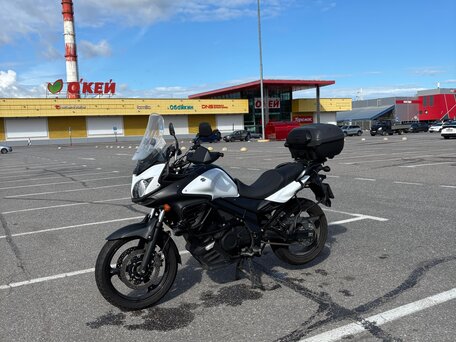 2013 Suzuki V-Strom DL 650, белый, 580000 рублей, вид 2
