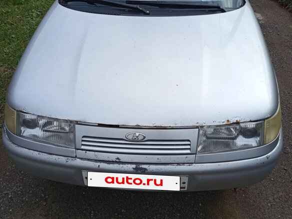 2007 Lada (ВАЗ) 2110, серебристый, 165000 рублей