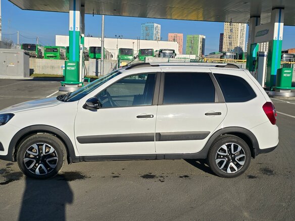 2024 Lada (ВАЗ) Granta Cross I Рестайлинг, белый, 925000 рублей - вид 10