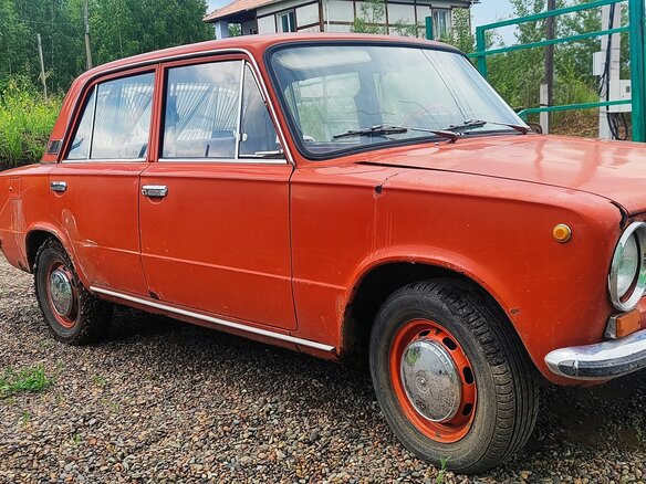 1982 Lada (ВАЗ) 2101, красный, 110000 рублей - вид 1