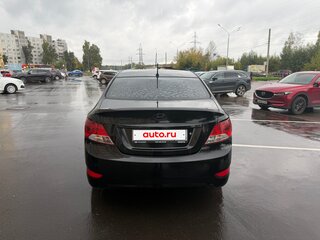2011 Hyundai Solaris I, чёрный, 674000 рублей, вид 4
