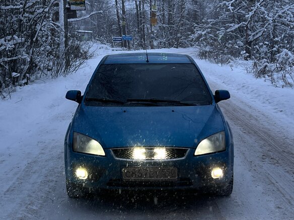2006 Ford Focus II, голубой, 300000 рублей - вид 4