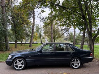 1998 Mercedes-Benz S-Класс 600 Long III (W140) Рестайлинг, синий, 2400000 рублей, вид 3