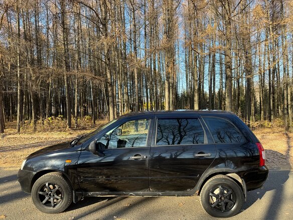 2013 Lada (ВАЗ) Kalina I, синий, 180000 рублей - вид 5