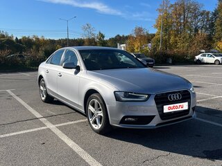 2015 Audi A4 IV (B8) Рестайлинг, серебристый, 1500000 рублей, вид 2