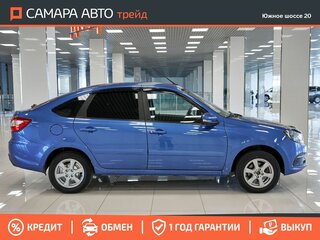 2019 Lada (ВАЗ) Granta I Рестайлинг, синий, 546000 рублей, вид 5