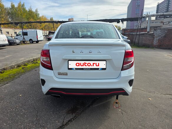 2023 Lada (ВАЗ) Granta Drive Active I Рестайлинг, белый, 970000 рублей - вид 3