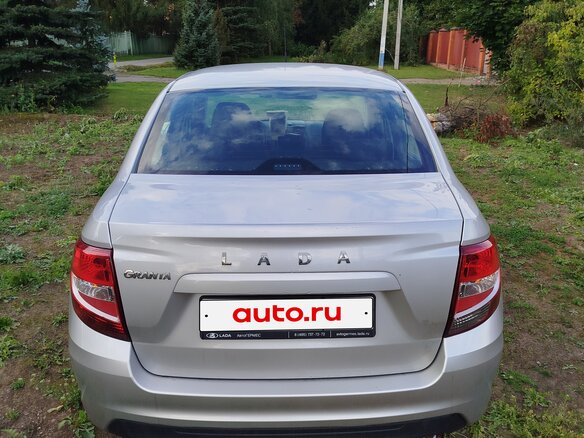 2023 Lada (ВАЗ) Granta I Рестайлинг, серебристый, 700000 рублей - вид 10