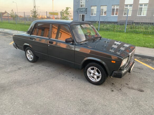2011 Lada (ВАЗ) 2107, зелёный, 260000 рублей - вид 2