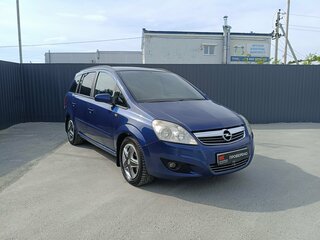 2008 Opel Zafira B Рестайлинг, синий, 449000 рублей, вид 3