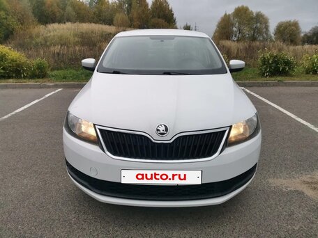 2019 Skoda Rapid I Рестайлинг, белый, 850000 рублей, вид 4
