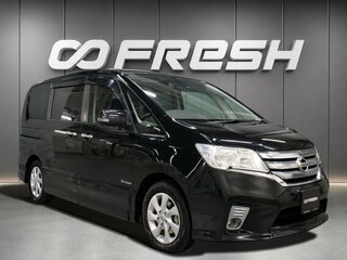 2013 Nissan Serena IV (C26), чёрный, 1290000 рублей, вид 1
