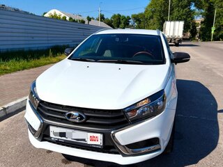 2020 Lada (ВАЗ) Vesta SW I, белый, 1130000 рублей, вид 1