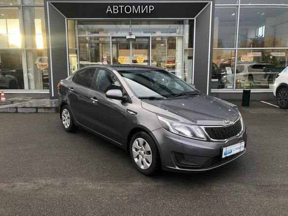 2015 Kia Rio III, серый, 960000 рублей - вид 2