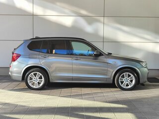 2017 BMW X3 20i xDrive II (F25) Рестайлинг, серый, 2950000 рублей, вид 4