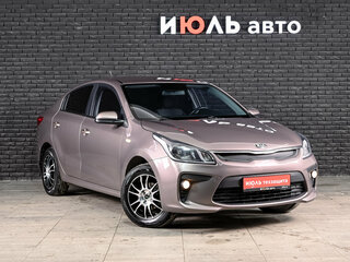 2019 Kia Rio IV, коричневый, 1490000 рублей, вид 3