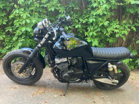 1995 Honda CB 400 Super Four, чёрный, 230000 рублей, вид 3