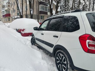 2024 Lada (ВАЗ) Granta Cross I Рестайлинг, белый, 1000000 рублей, вид 4
