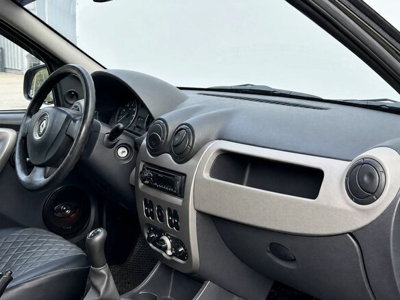 2012 Renault Logan I Рестайлинг, бежевый, 470000 рублей - вид 9